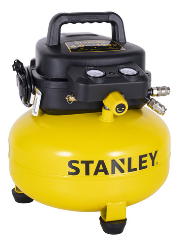 Combo Compresor Accesorios Stanley 6 Gal 1hp Sxc210601-b3