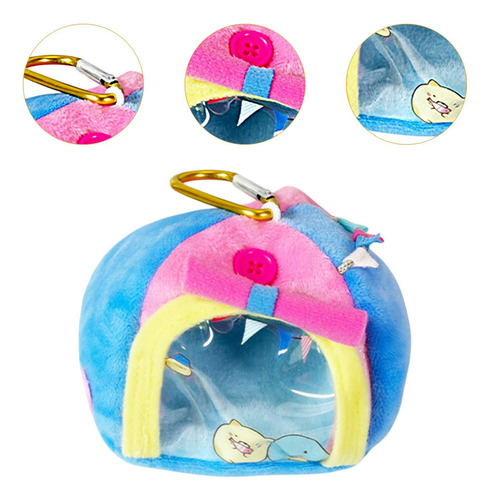 Muñeca En Miniatura Mini Tent Tent Tent Toy Encantador Azul