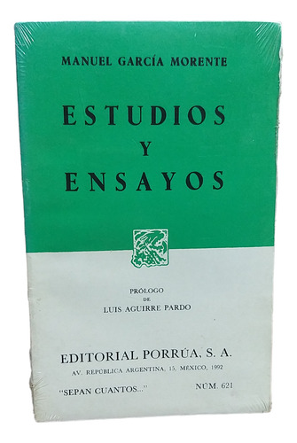 Estudios Y Ensayos (nuevo Y Original)