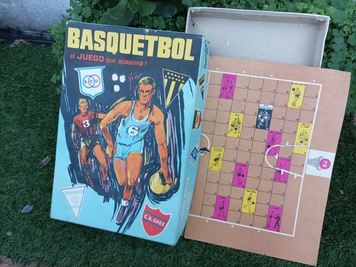 Juego De Mesa Antiguo De Basquetbol Uruguayo 