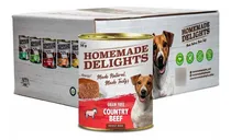 Comprar Alim Humedo Homemade Delights Adulto Carne Pack 12 X 340 Gr