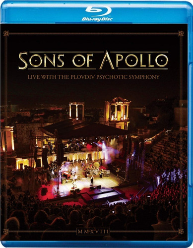 Blu-ray Sons Of Apollo Live With Plovdiv Psychotic Symphony