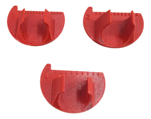 Herramienta De Calibre De Coser 3pcs, Herramienta De Rojo