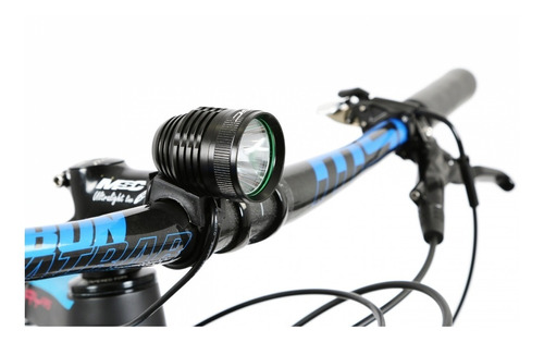 Luz De Bicicleta Msc 800 Lumens Recargable Semi Hermética