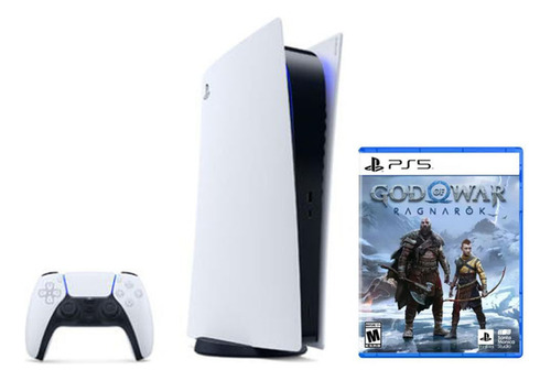 Playstation 5 + God Of War Ragnarok Ps5 Sellados Originales