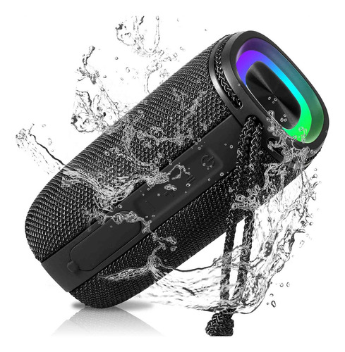 Urbanx Altavoz Bluetooth X808, Ipx6 Altavoces Impermeable45 Color Negro 110V