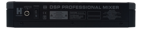 Mezcladora 6 Canales Harden Kmx-6bs 99dsp Bluetooth Usb