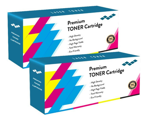 Pack X2 Ce285a 285a Toner Compatible Para P1107 1108 1109