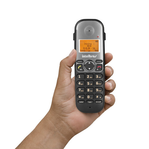 Telefone Sem Fio Ramal Adicional Intelbras Ts 5121 Preto
