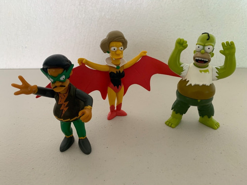 Los Simpsons Playmates Figuras Comics Bongo Group (Usado)