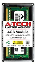 Comprar A-tech Ddr3 1333 Mhz Pc3-10600 Cl9 Sodimm 204 Pines No...