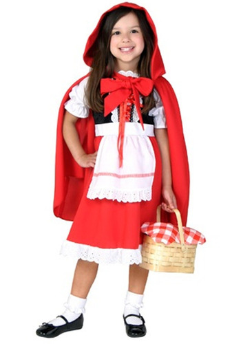 Disfraz Para Niña Caperucita Roja Talla 6-12 Meses