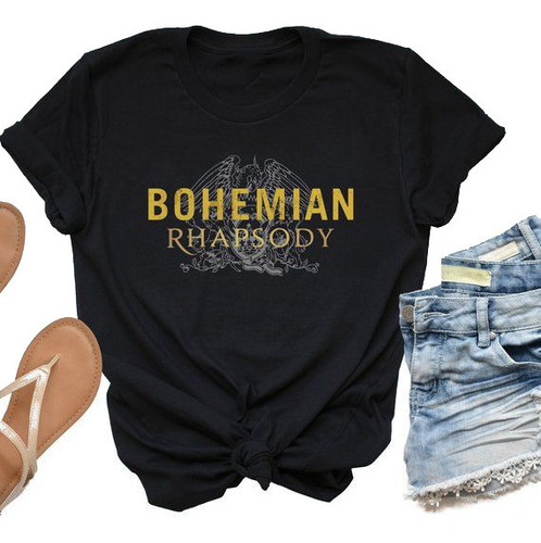 Playera Moda Unisex Queen Bohemian Rhapsody