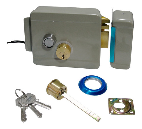 Imagen 4 de 7 de Kit Video Portero Monitor Con Frente De Calle Chapa Y Cable