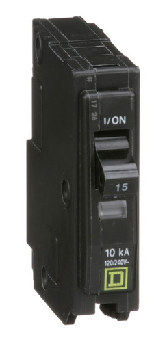 Interruptor Termomagnético Qo115 Square-d 1 Polo 15 A Negro