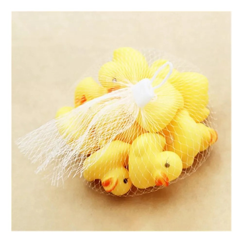 100 Patitos De Baño Lindos Mini Pato De Goma