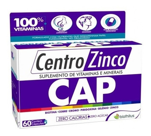 Centro Zinco Cap 60 Capsulas