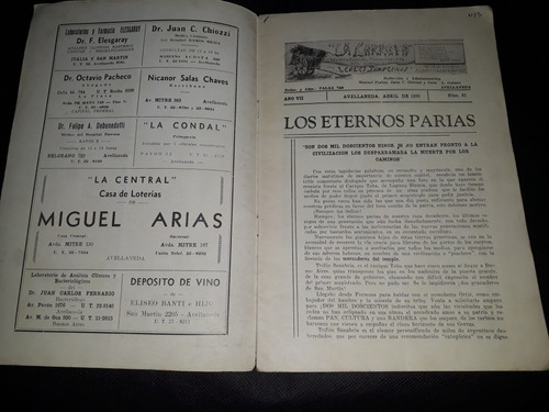2 Revistas Tradicionalista La Carreta Avellaneda 1935 1939