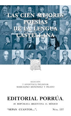 Las Cien Mejores Poesías De La Lengua Castellana 753119
