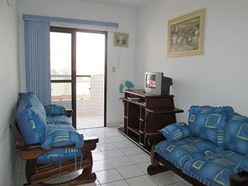 Imagem 1 de 16 de Apartamento Para Venda, 1 Dormitórios, Guilhermina - Praia Grande - 453