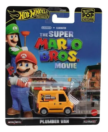 The Super Mario Bros Movie Hot Wheels Premium Plumber Van