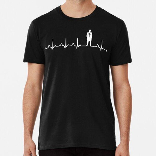 Remera Heartbeat Ekg Shirt Doctor Heartbeat Love Algodon Pre