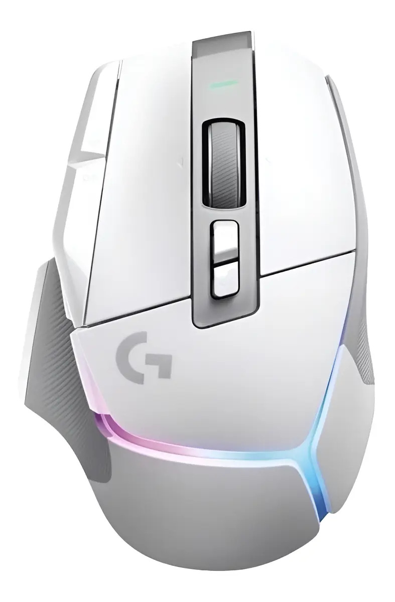 Mouse gamer sem fio Logitech G Serie G G502 X Plus white