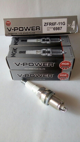 Bujías Gran Cherokee Liberty Kk 3.7 4.7 Ngk Zfr6f-11g 6987