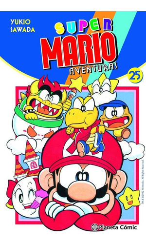 Super Mario Nãâº 25, De Sawada, Yukio. Editorial Planeta Comic, Tapa Blanda En Español