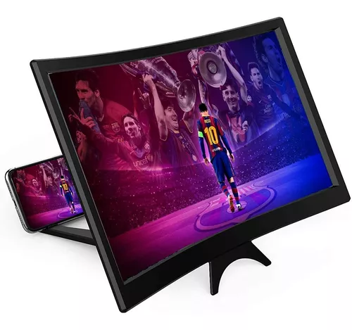 Amplificador Pantalla 3d Tipo Lupa Para Celular Soporte Cine