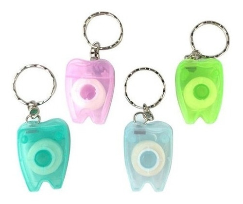 Pack 5 Unidades De Sedal Dental - Tipo Llavero