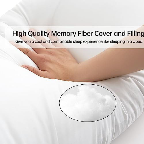 Relleno De Almohada Corporal Suave Y Transpirable 50 X 137 C