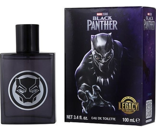 Perfume Infantil Marvel Black Panther Edt 100ml Niños
