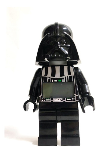 Reloj Y Alarma Digital Lego Star Wars Figura Darth Vader 