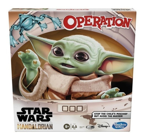 Juego Operando Star Wars The Mandalorian Hasbro Gaming /g