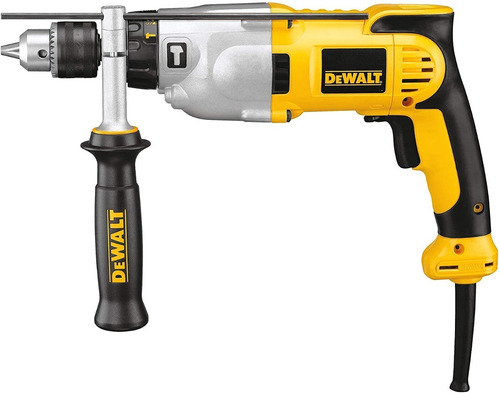 Rotomartillo 1/2' V. V.r 1000 Watts Dewalt Dwd520k Color Amarillo Frecuencia 3500 Rpm