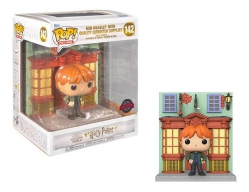 Funko Pop Ron En Callejón Diagon Tienda De Quidditch