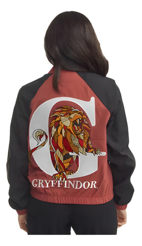 Chamarra Bordada Gryffindor Harry Potter Varsity College