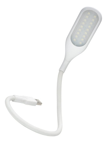 1 Unid Usb Luz Noche Lampara Led Uso Lectura Flexible Tactil