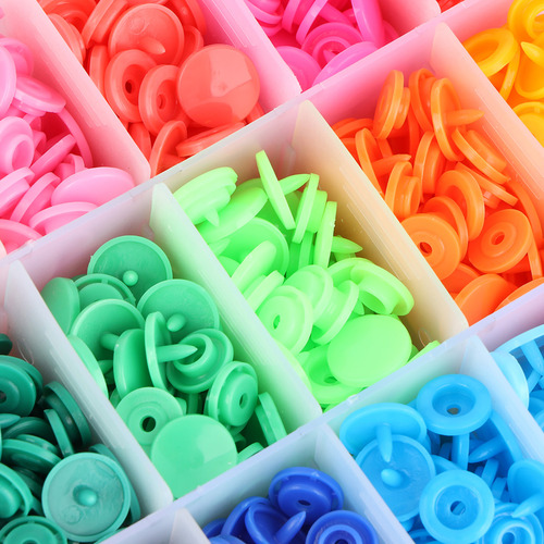 Resina Snap Fastener Popular Práctico 24 Color Niños