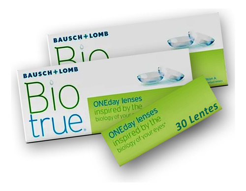 Lente De Contato Biotrue 1 Day 60 Lentes - 2 Caixas