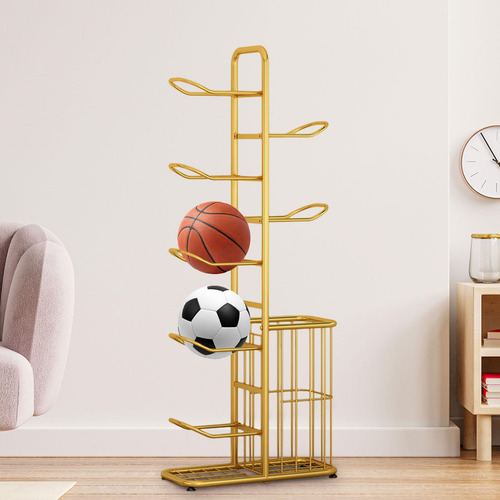 Estante De Almacenamiento De Baloncesto, 58x23,5x146cm