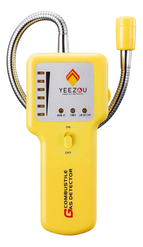 Techamor Y201 Detector Portátil De Gas Natural Combustible.