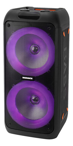 Caixa De Som Magnavox Mts3104-mo Bluetooth 30w Karaokê Tws Preto