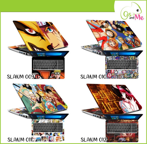 Imagen 4 de 9 de Skin Laptop Protector Decora Anime Goku Manga + Instalacion