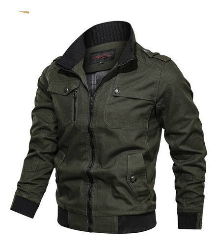 Casaco Trench Casual Aviador Tático [es]