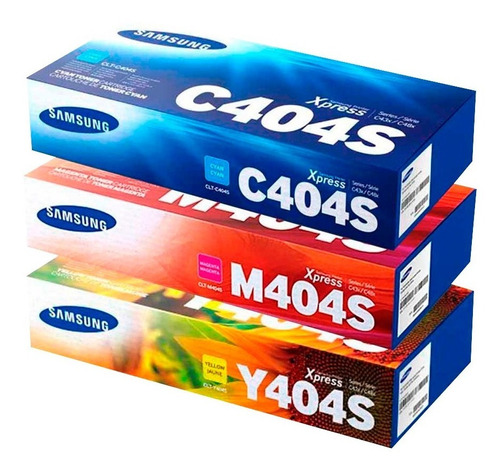 Toner Original Clt-k404s C,m,y Samsung Para Sl-c430w, 480w