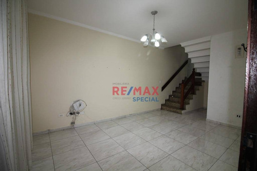 Sobrado Com 3 Dormitórios À Venda, 110 M² Por R$ 540.000,00 - Jardim América - Guarulhos/sp - So0099
