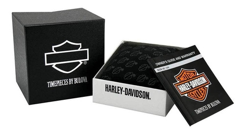 Reloj Harley Davidson 78b140 Acero Nuevo Original E-watch