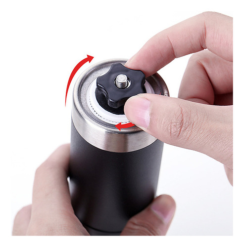 Mz Molinillo De Café Portátil De Mano Con Fresas De